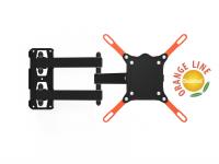 Кронштейн для телевизора ElectricLight КБ-01-66У настенный, наклонно-поворотный, 13-42 дюйма, черный