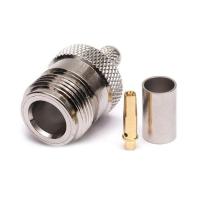 Разъем обжимной N-211F N-female RG-58 Разъем обжимной N-211F N-female RG-58
