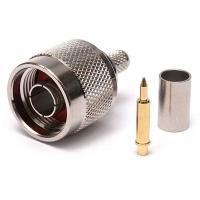 Разъем обжимной N-111/8D N-male 8D-FB Разъем обжимной N-111/8D N-male 8D-FB