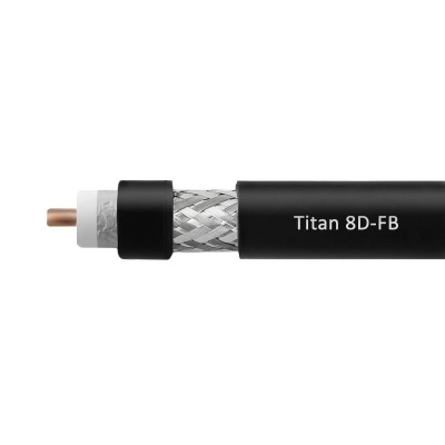 Кабель коаксиальный 8D-FB Titan CCA, 50 Ом Кабель коаксиальный 8D-FB Titan CCA, 50 Ом