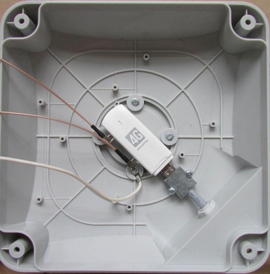 Антэкс AX-2515P MIMO 2x2 UNIBOX панельная антенна с боксом